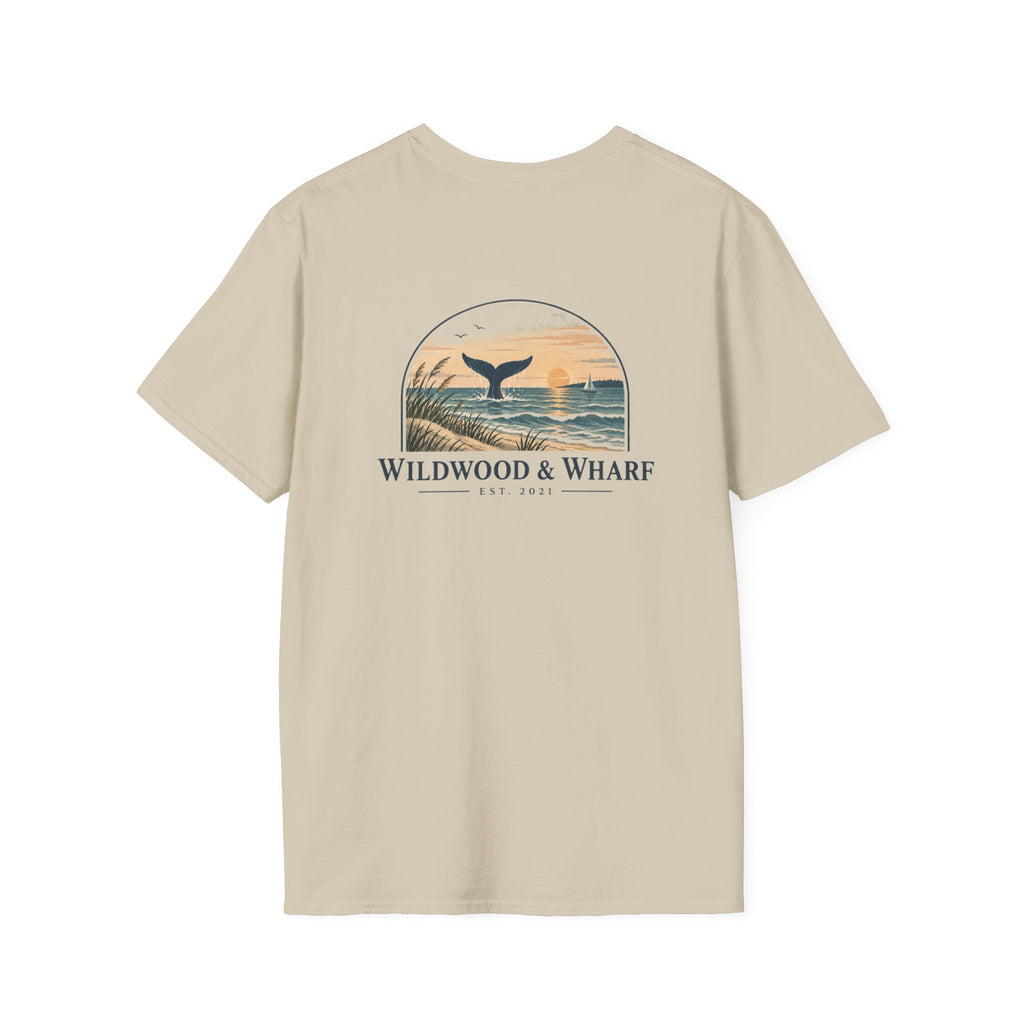 Wildwood & Wharf Whale Tail Tee