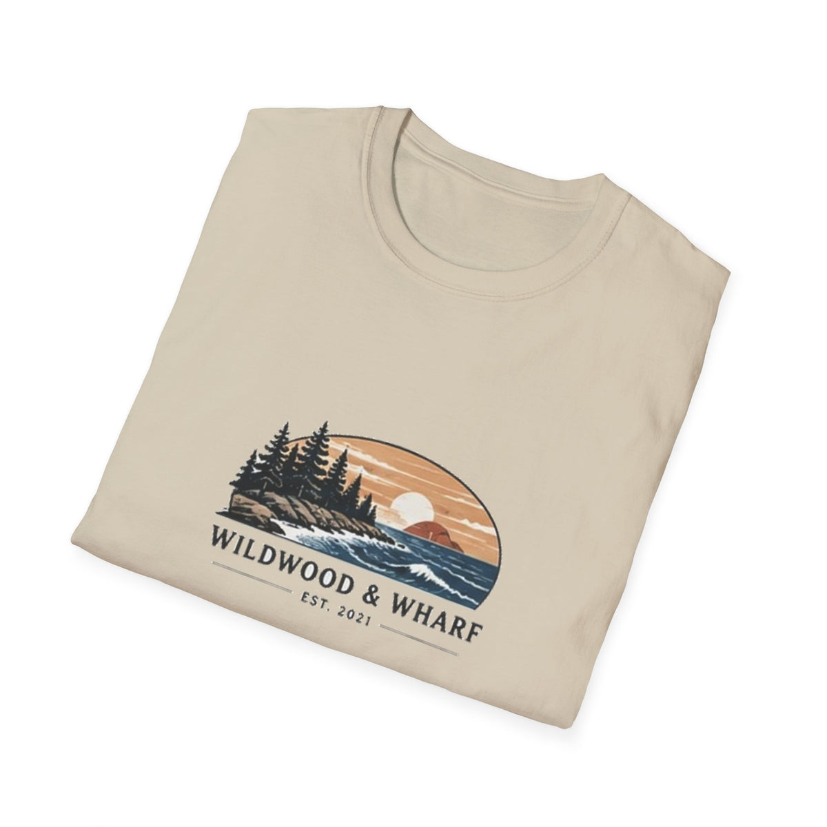 Wildwood & Wharf Coastal Sunset Tee