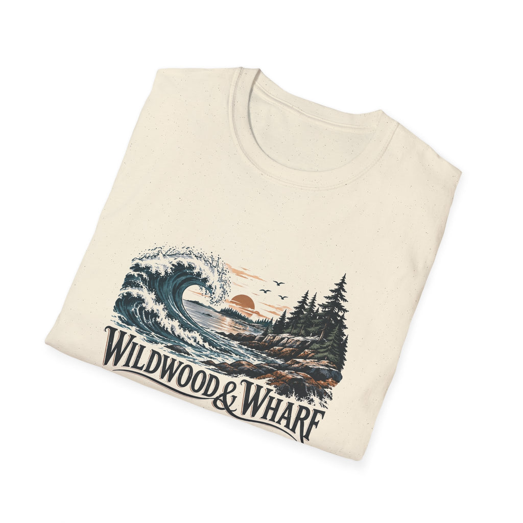 Wildwood & Wharf Tide Wave Tee