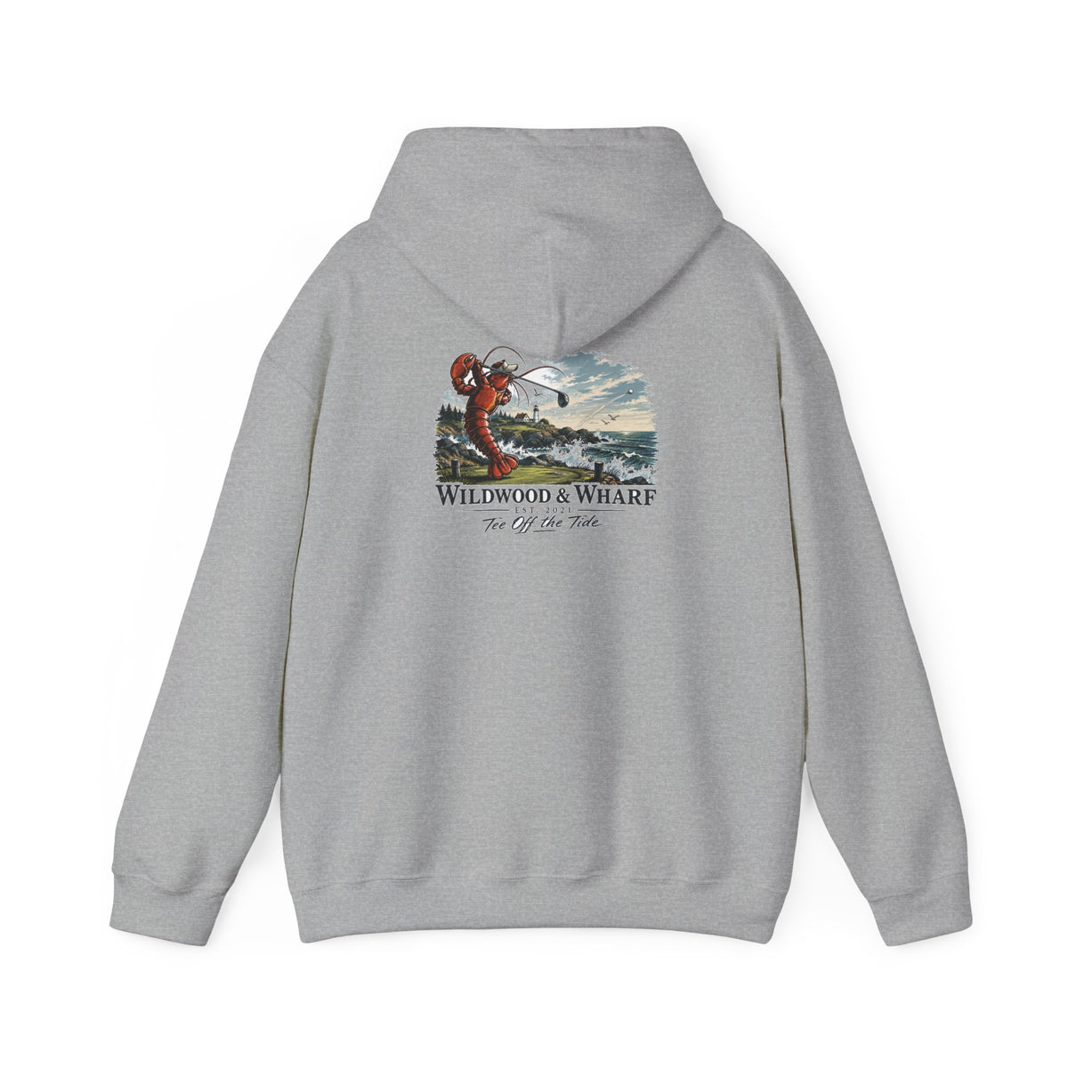 Lobster Tee Off the Tide Golf Hoodie