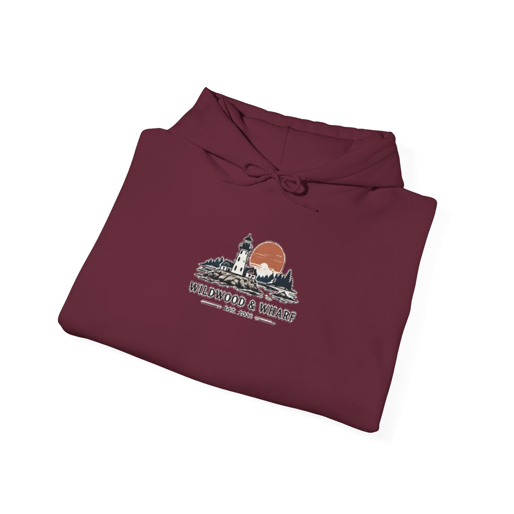 Wildwood & Wharf Lighthouse Village Hoodie
