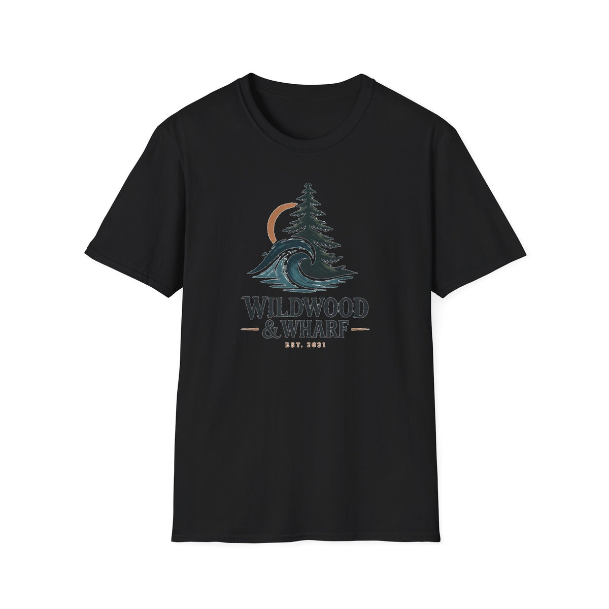 Wildwood & Wharf Pine Wave Tee