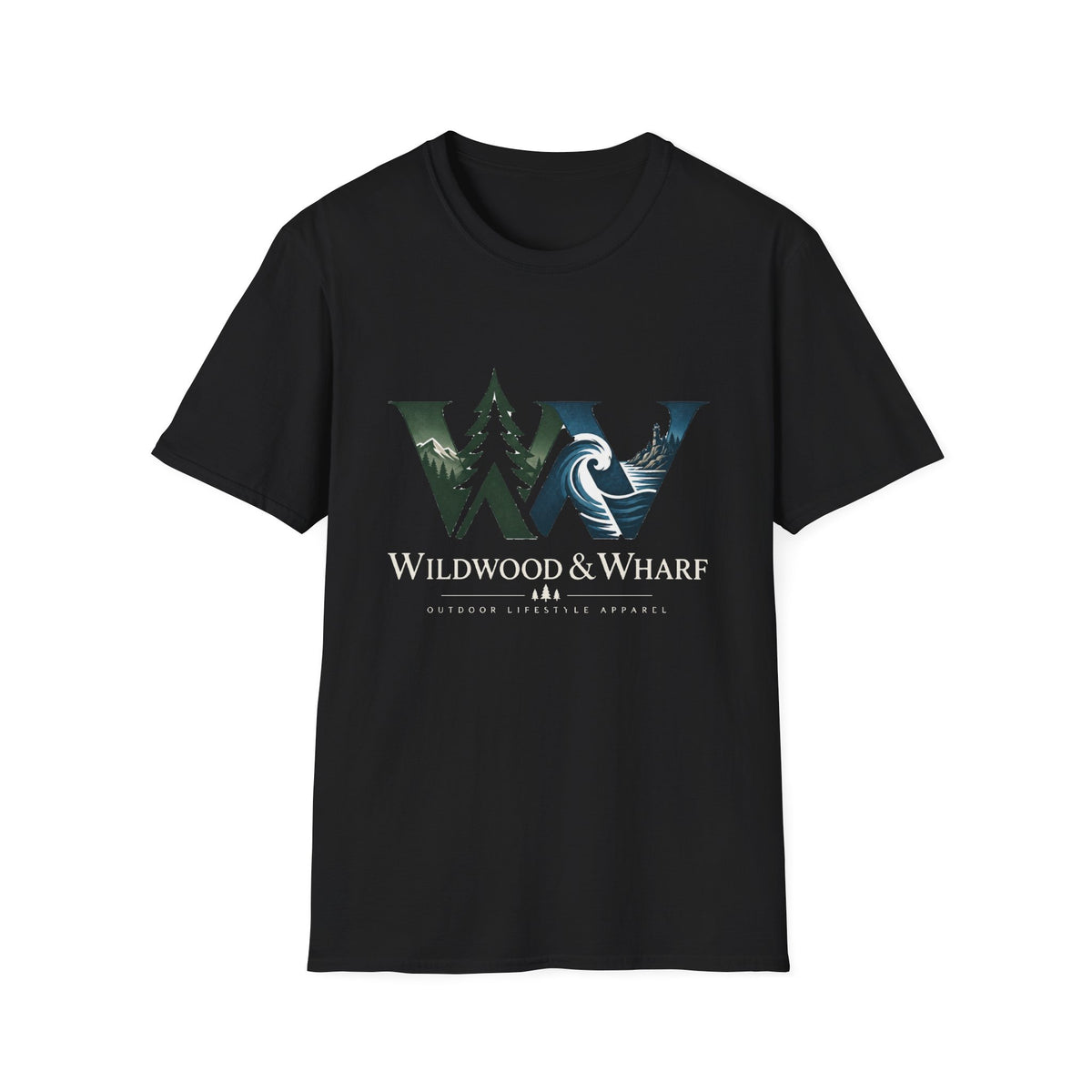 Wildwood & Wharf Mountain Wave WW Tee