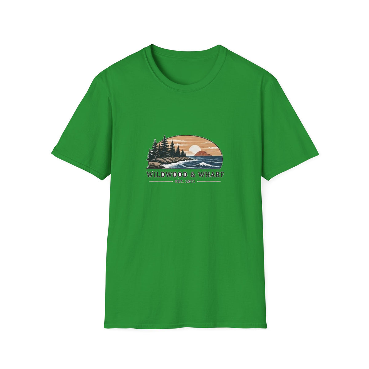 Wildwood & Wharf Coastal Sunset Tee