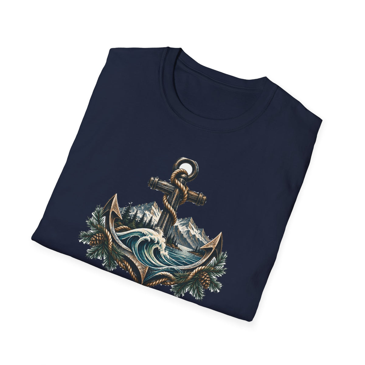 Wildwood & Wharf Anchor Mountains Tee