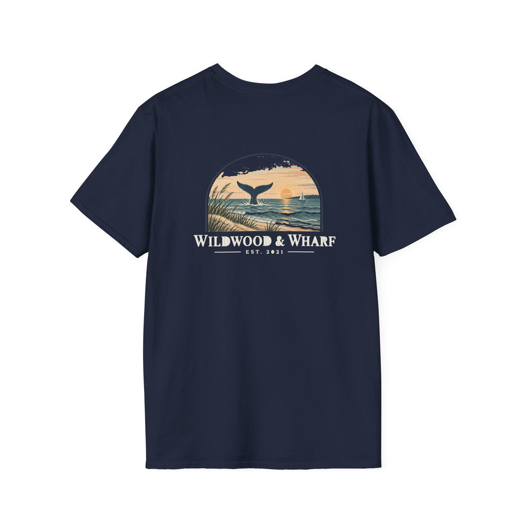 Wildwood & Wharf Whale Tail Tee