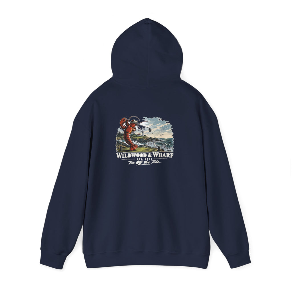 Lobster Tee Off the Tide Golf Hoodie