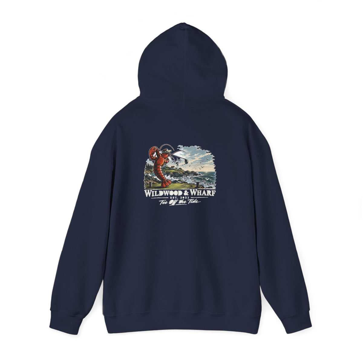 Lobster Tee Off the Tide Golf Hoodie