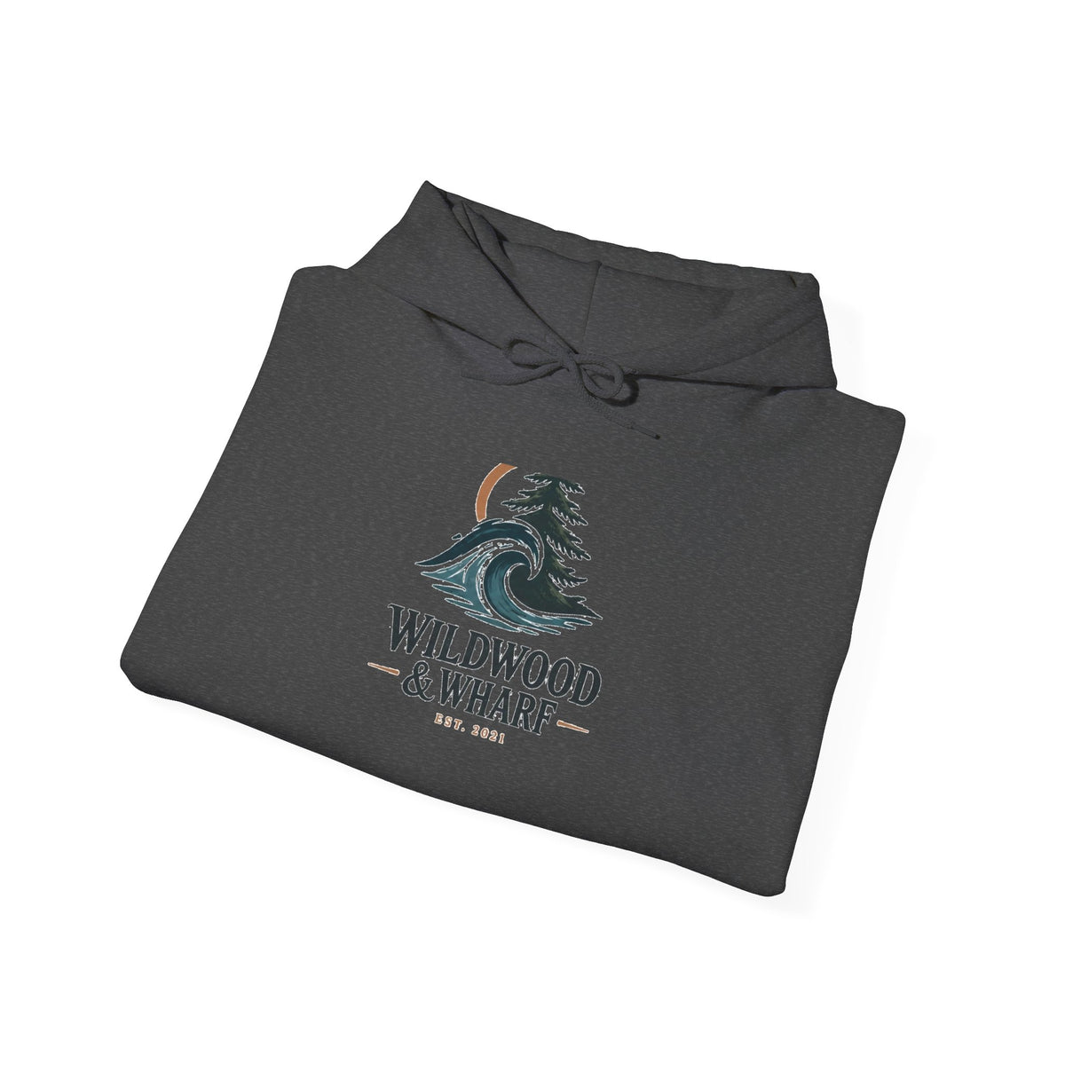 Wildwood & Wharf Pine Wave Hoodie