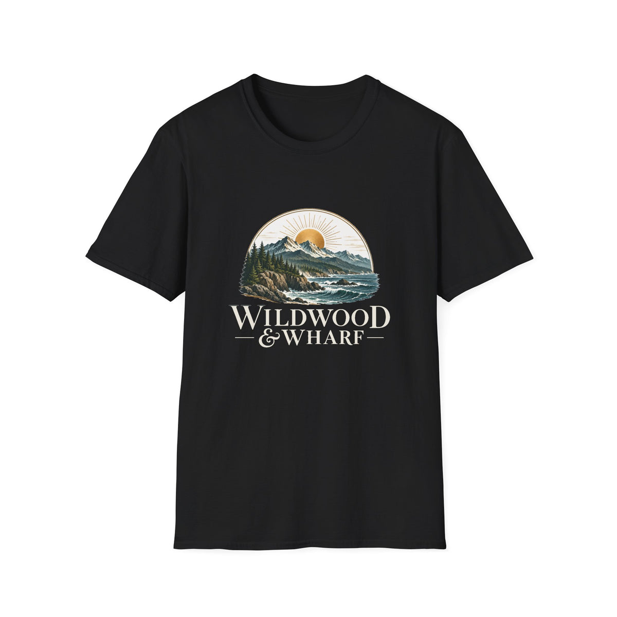 Wildwood & Wharf Mountain Sun Tee