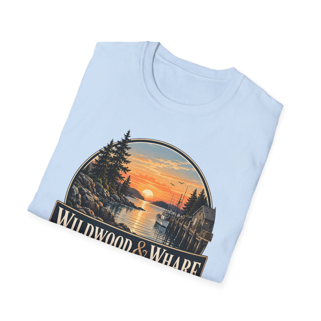 Wildwood & Wharf Harbor Sunset Tee