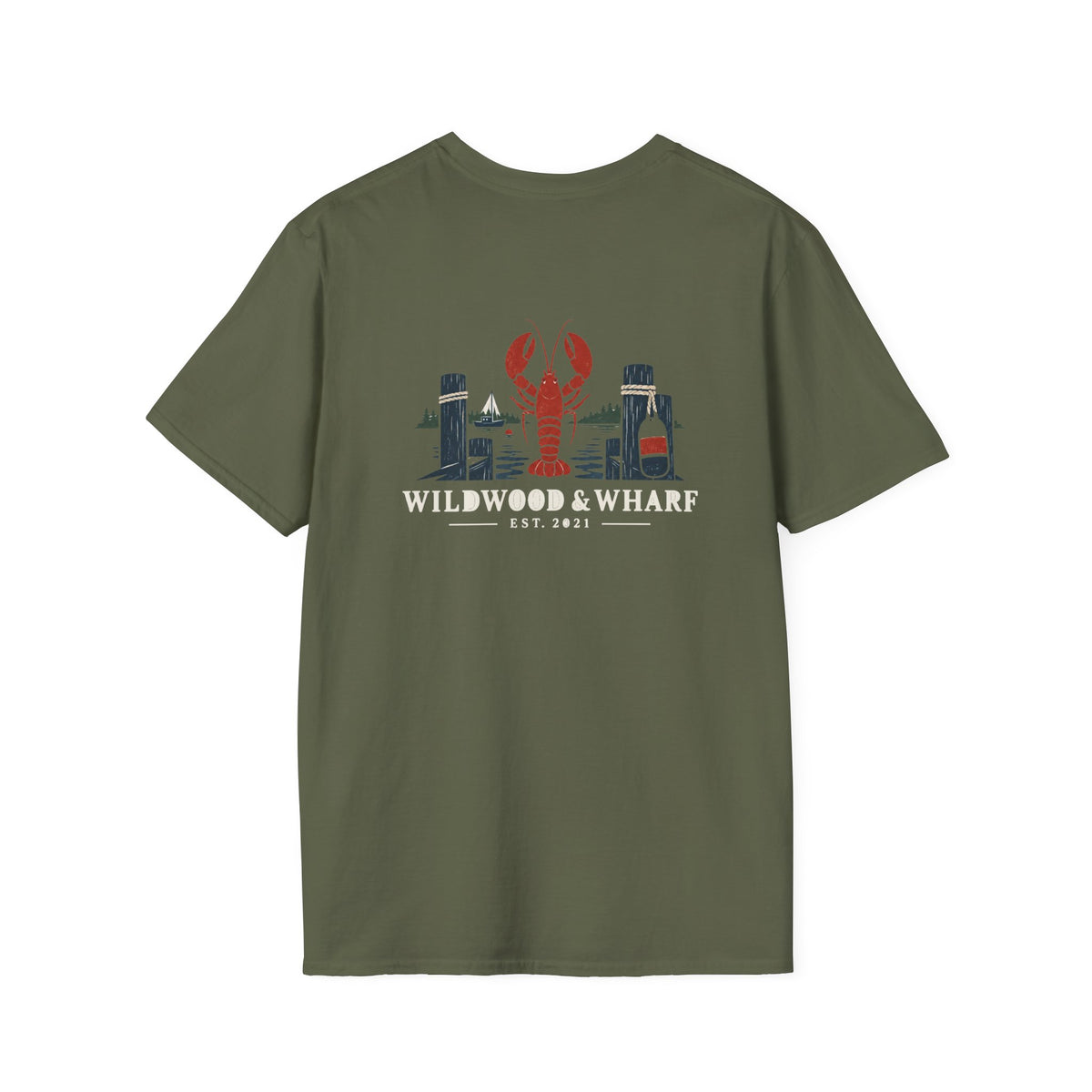 Wildwood & Wharf Lobster Tee