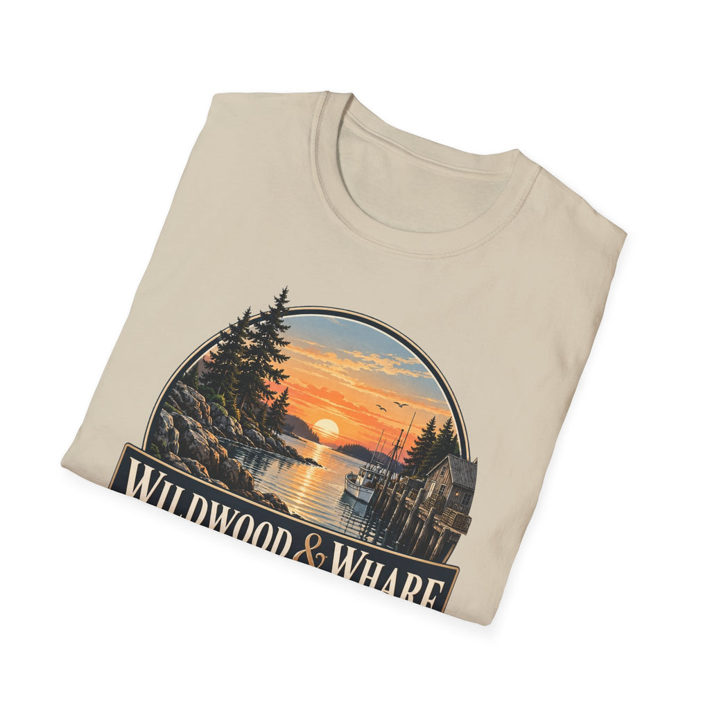 Wildwood & Wharf Harbor Sunset Tee