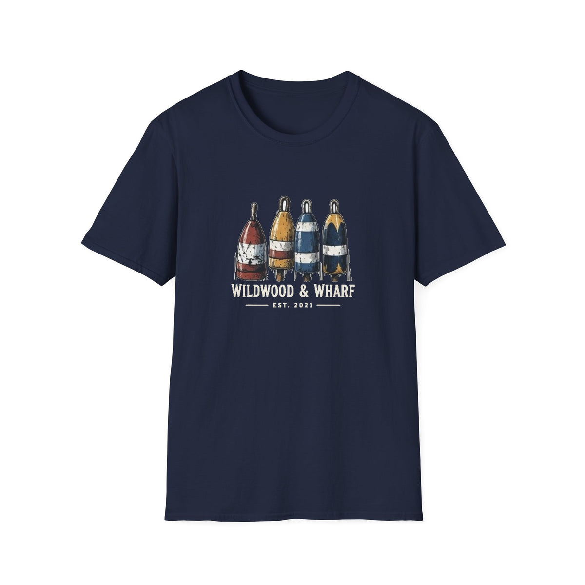 Wildwood & Wharf Buoys Tee