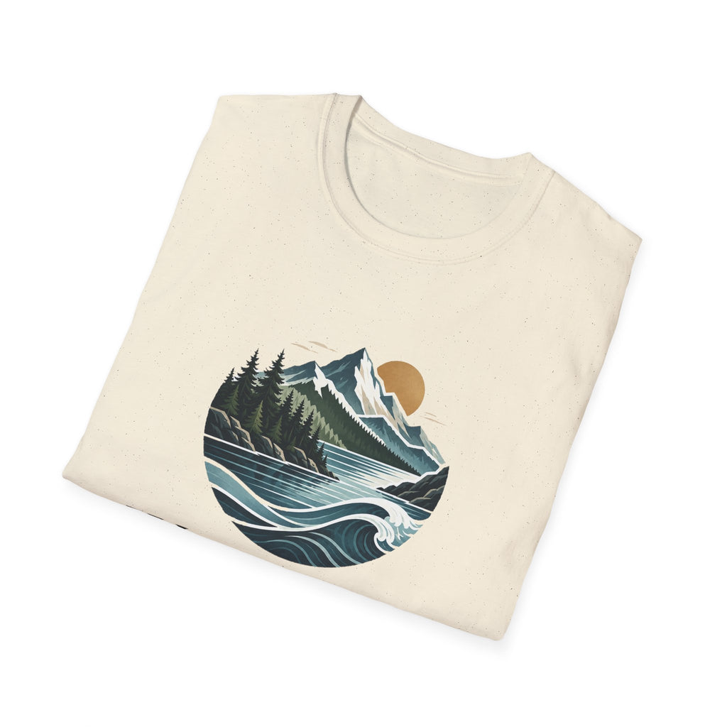 Wildwood & Wharf Mountain Lake Wave Tee