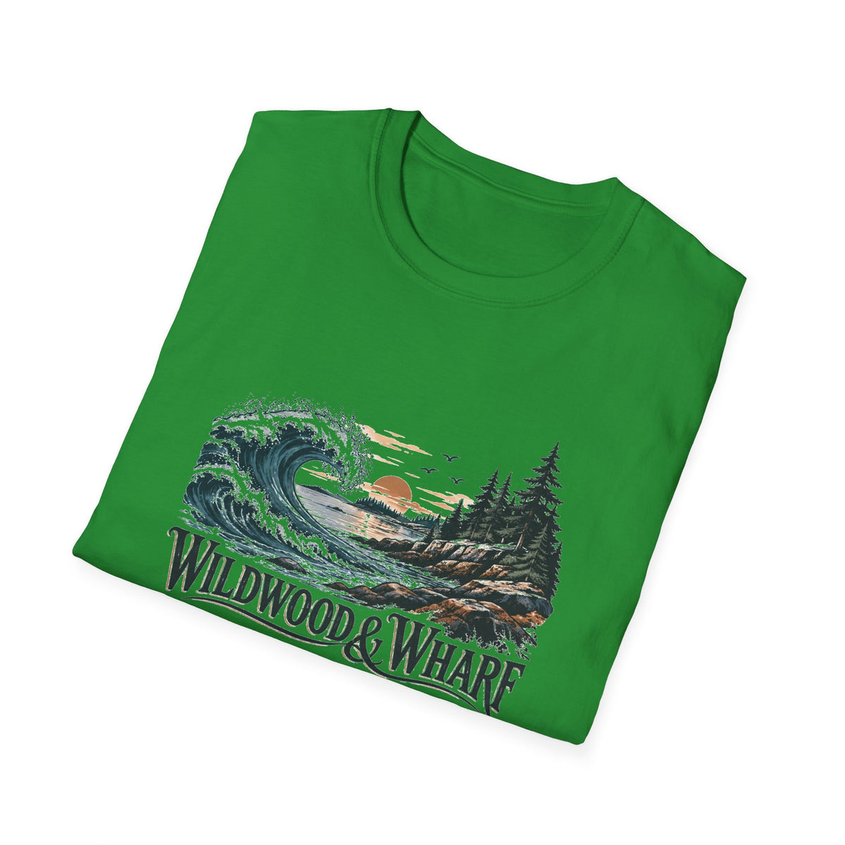 Wildwood & Wharf Tide Wave Tee