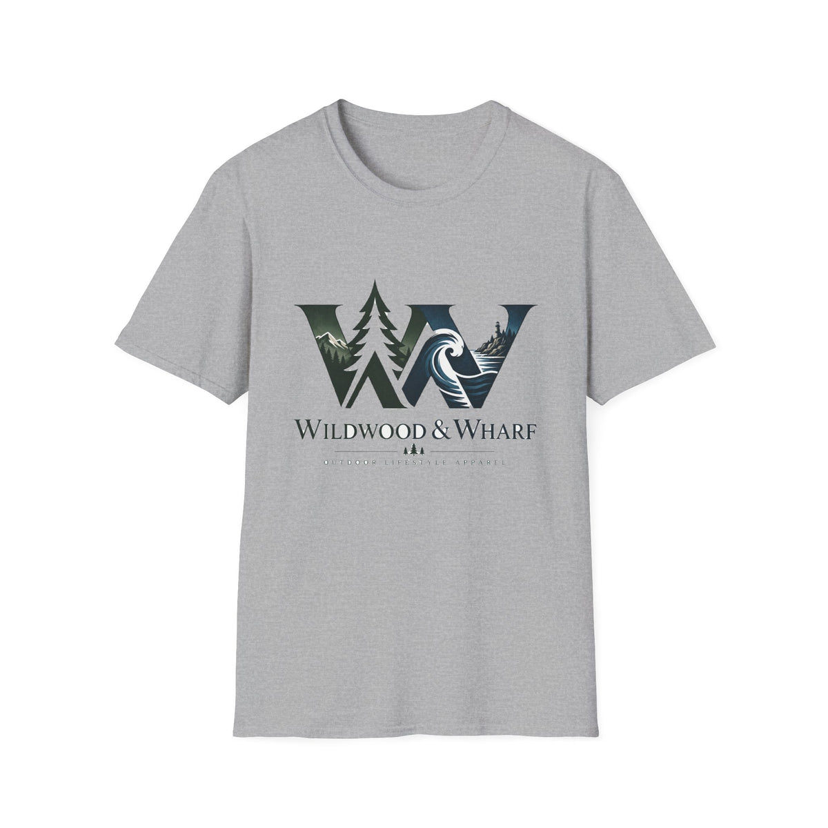 Wildwood & Wharf Mountain Wave WW Tee