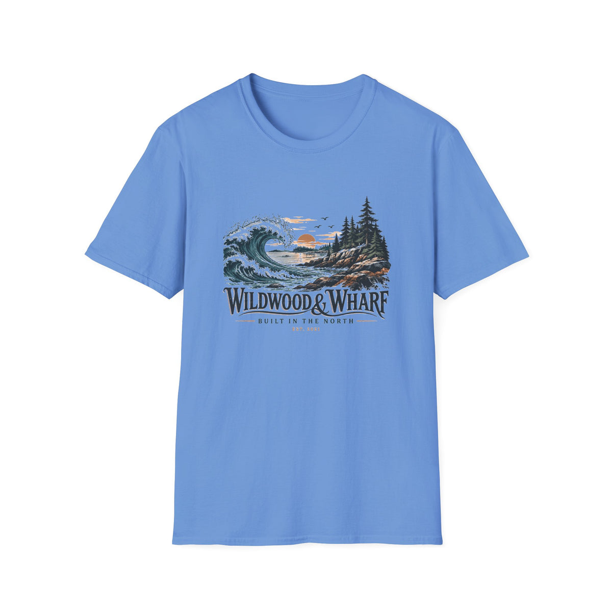 Wildwood & Wharf Tide Wave Tee