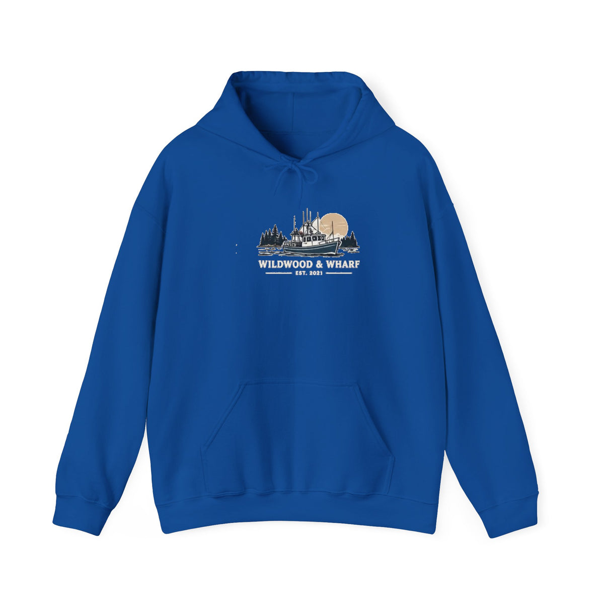 Wildwood & Wharf Fishing Boat Hoodie
