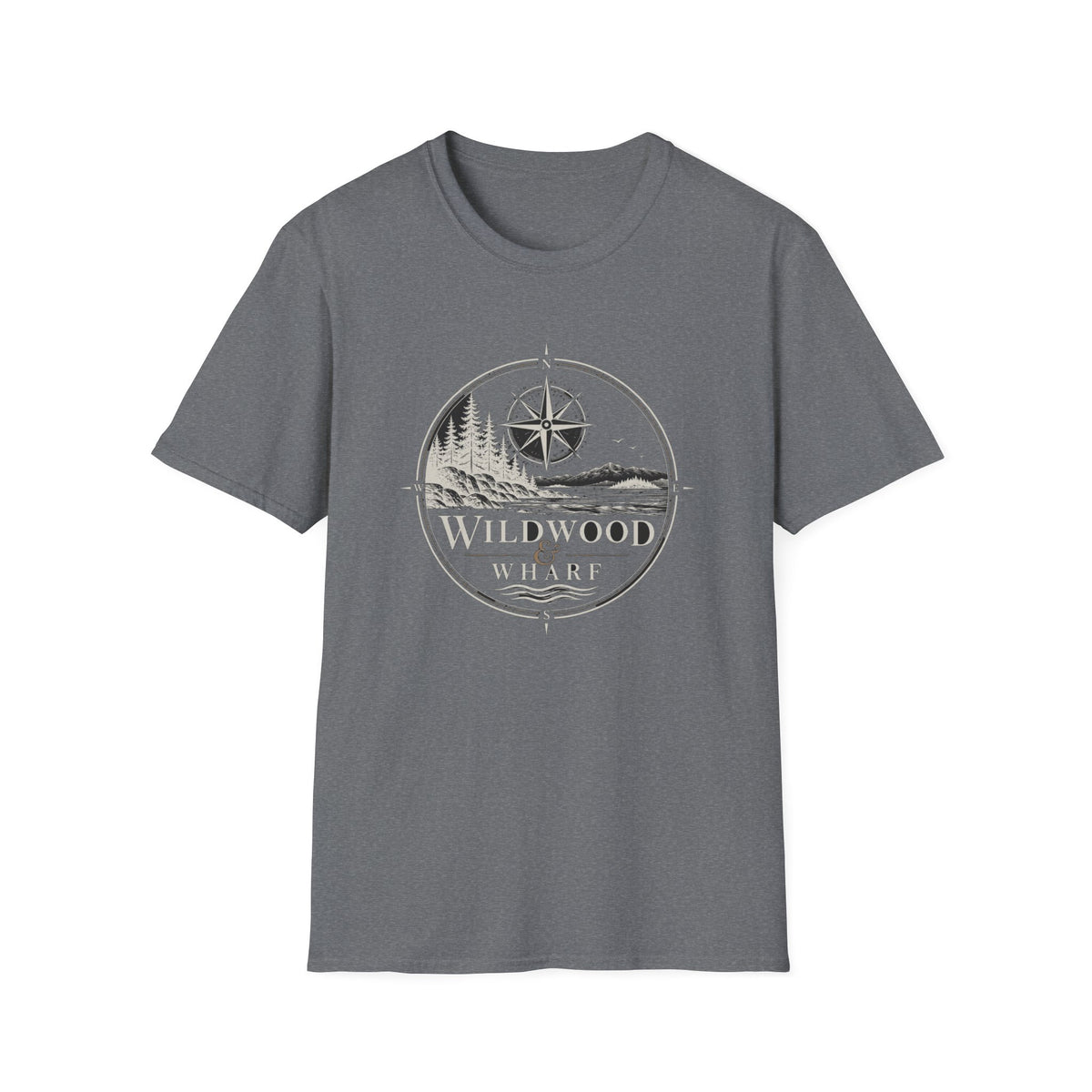 Wildwood & Wharf Compass Tee
