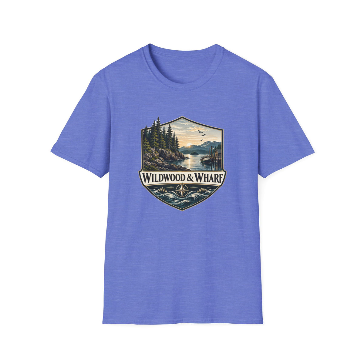 Wildwood & Wharf Harbor Shield Tee
