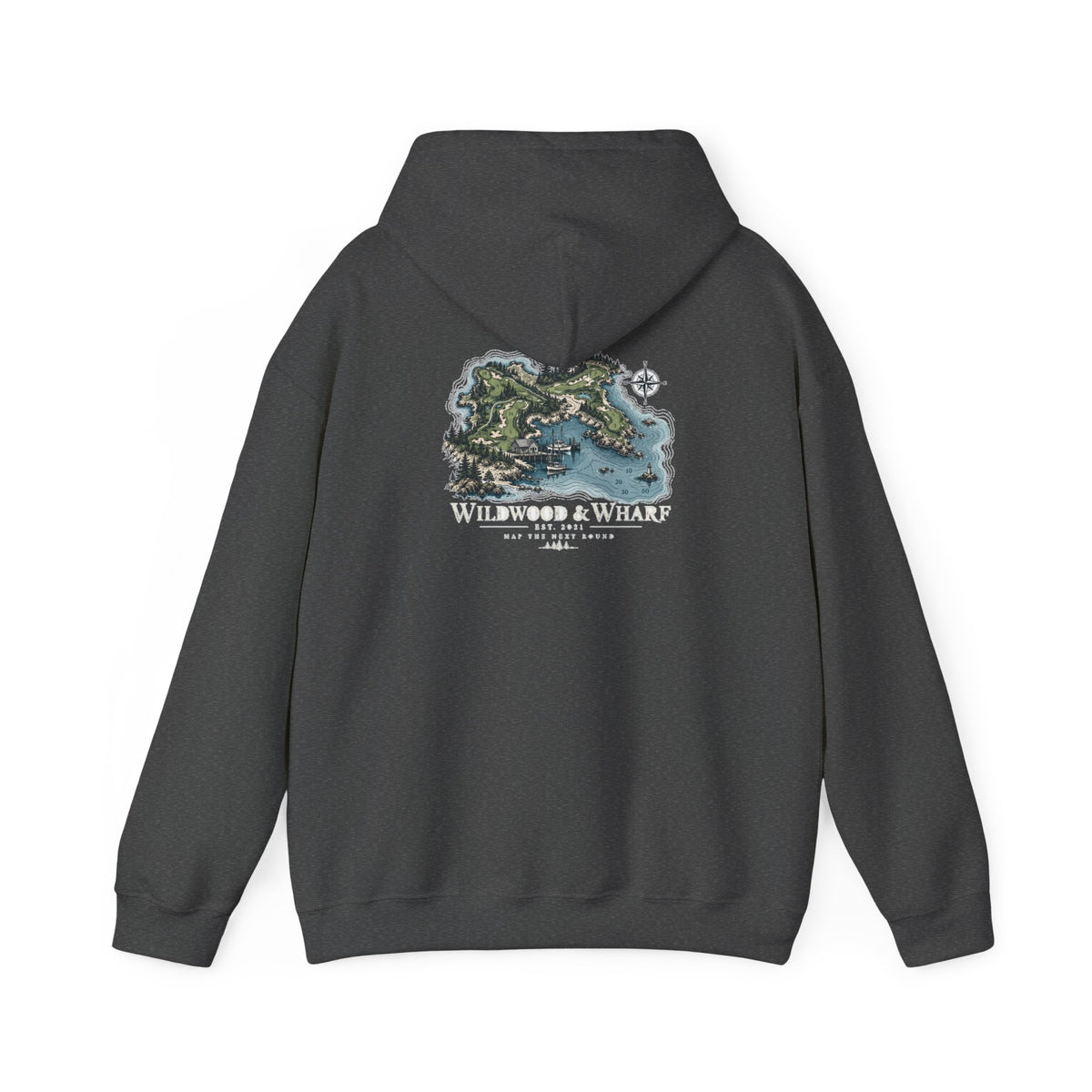 Map the Next Round Golf Hoodie