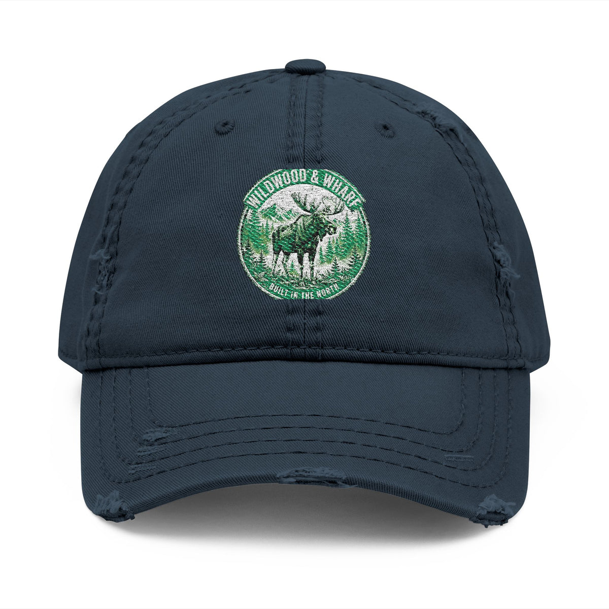 Wildwood & Wharf Moose Badge Dad Hat