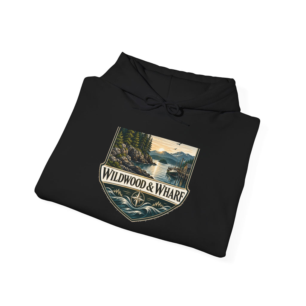 Wildwood & Wharf Hoodie - Harbor Shield