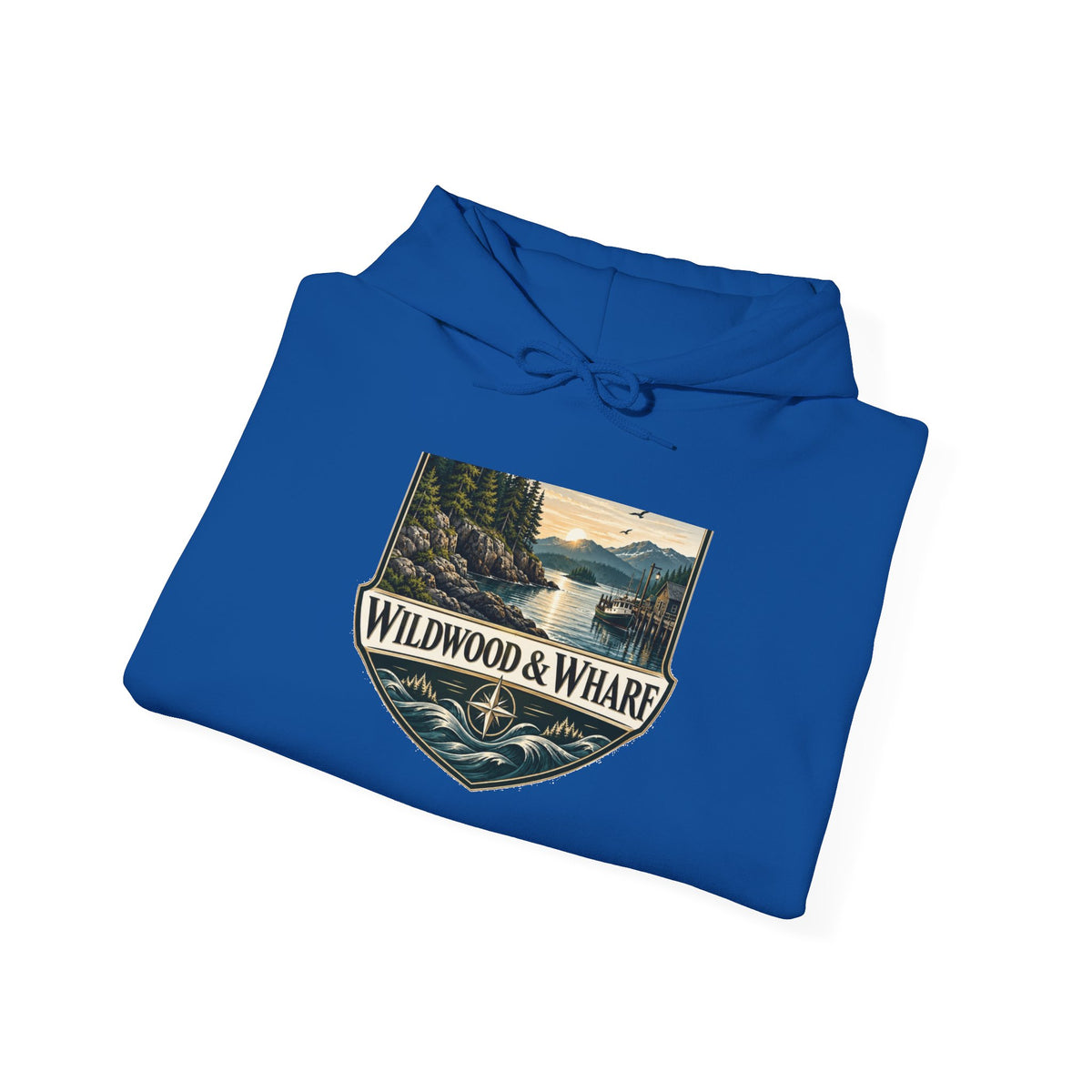 Wildwood & Wharf Hoodie - Harbor Shield