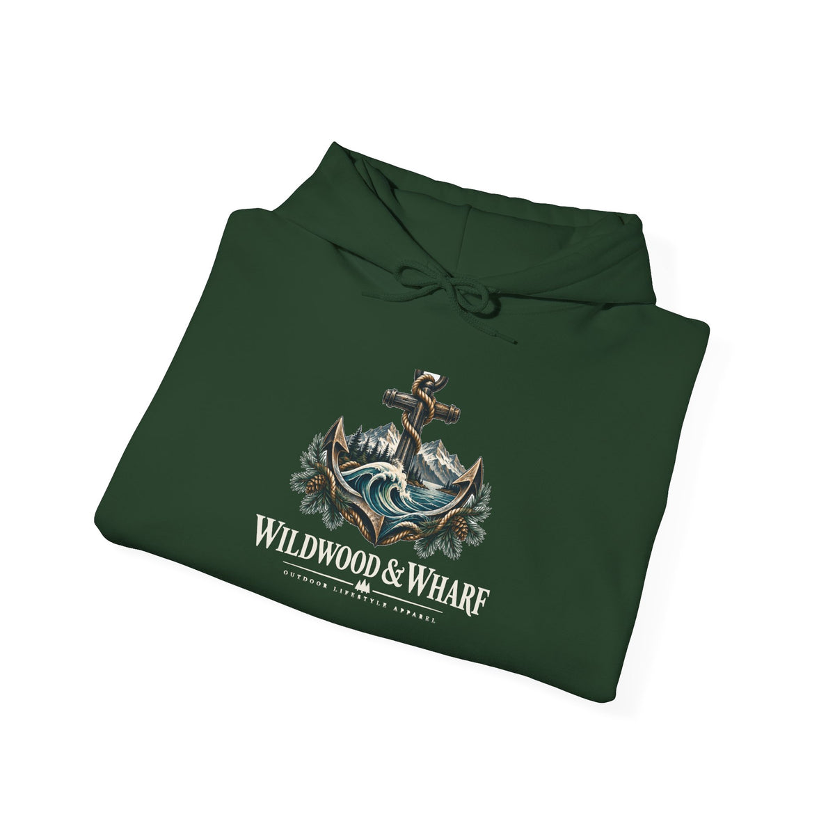 Wildwood & Wharf Hoodie - Anchor