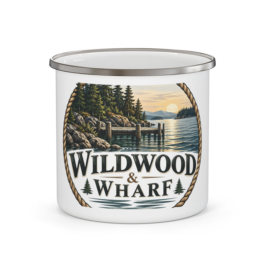Wildwood & Wharf Rope Circle Camp Mug