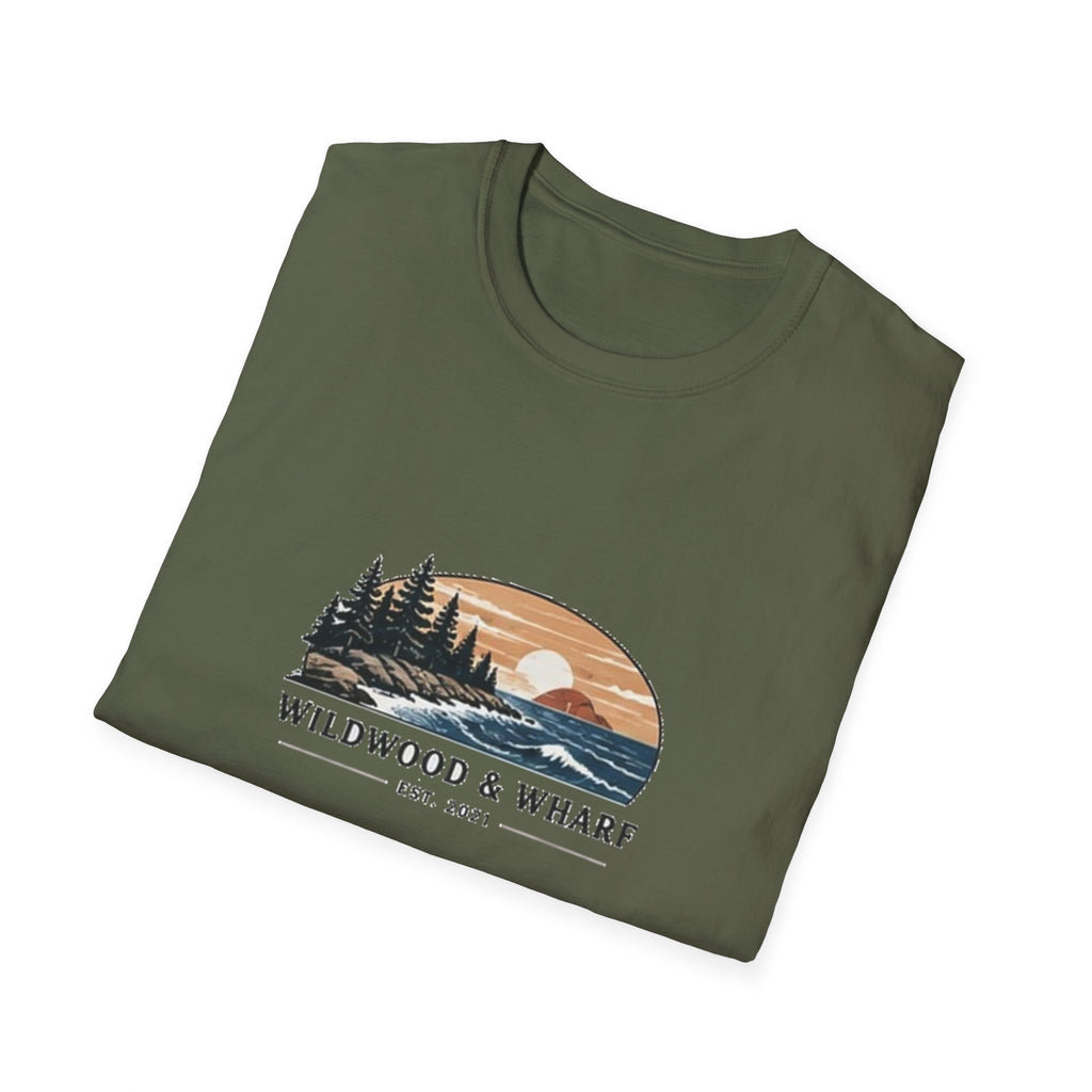 Wildwood & Wharf Coastal Sunset Tee