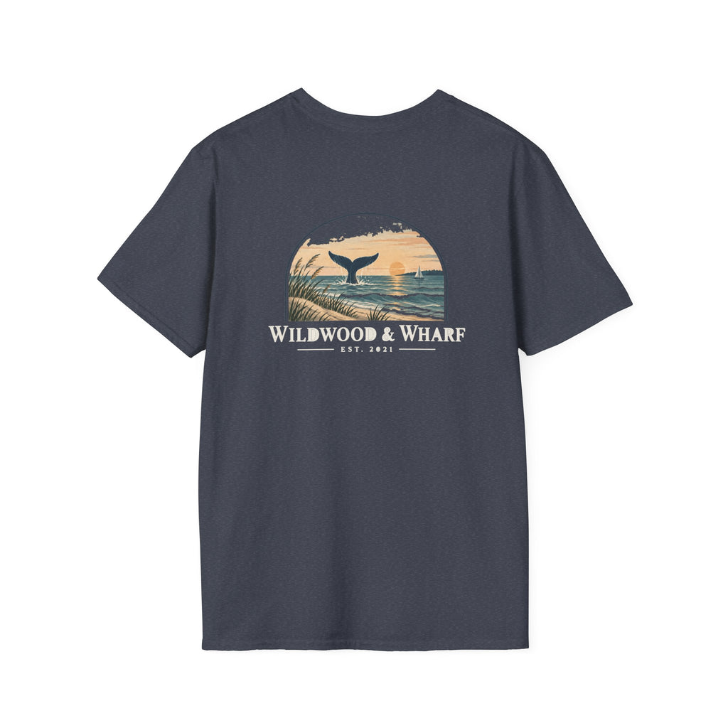 Wildwood & Wharf Whale Tail Tee