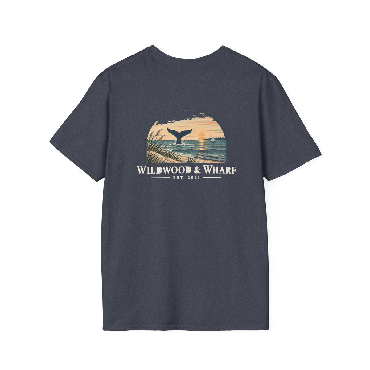 Wildwood & Wharf Whale Tail Tee