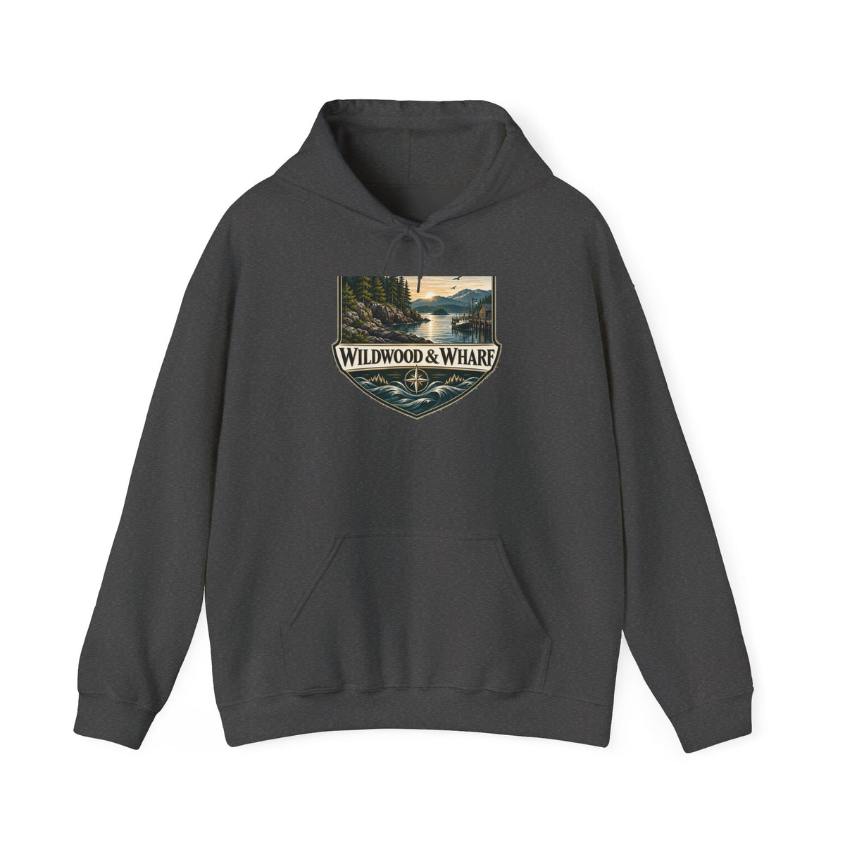 Wildwood & Wharf Hoodie - Harbor Shield