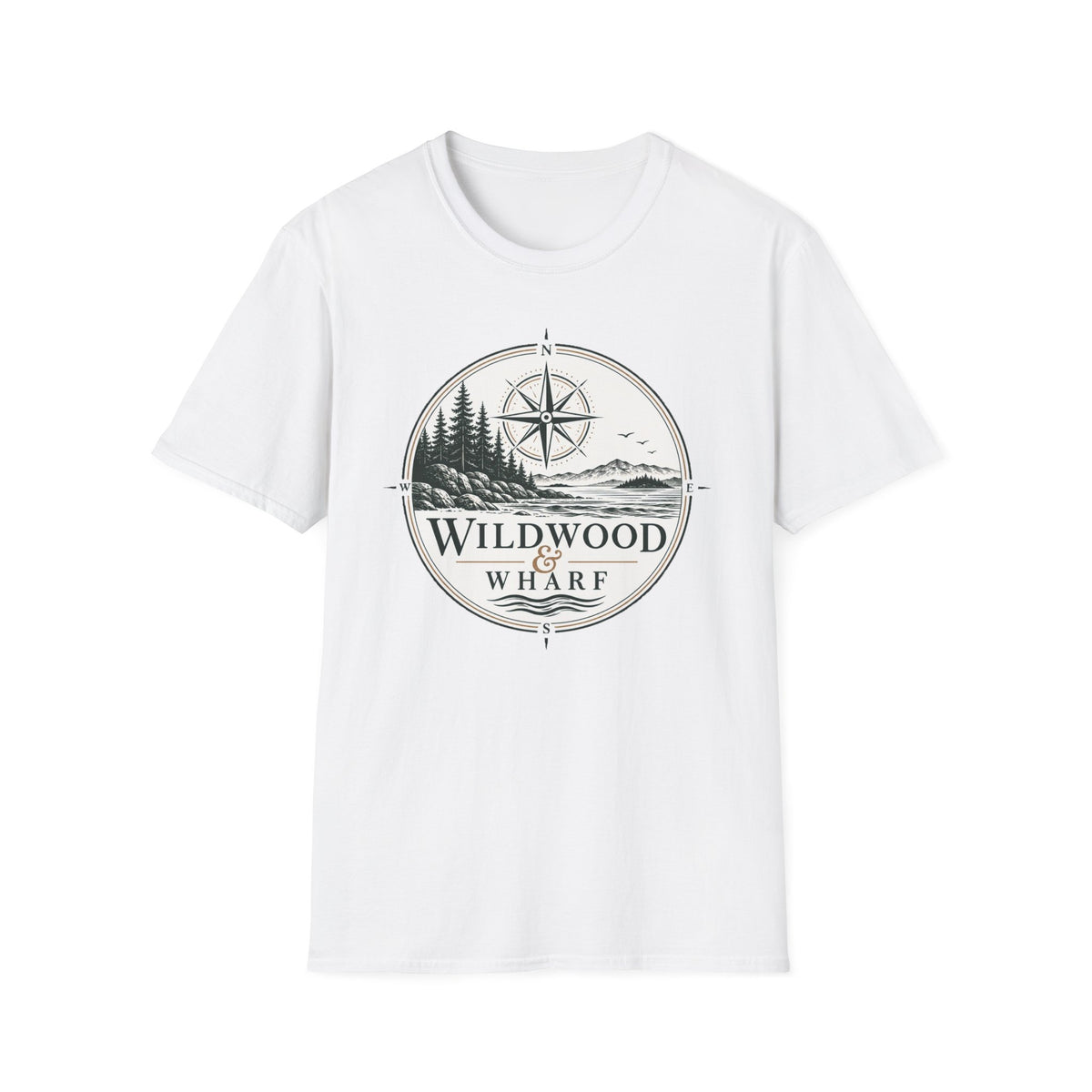 Wildwood & Wharf Compass Tee