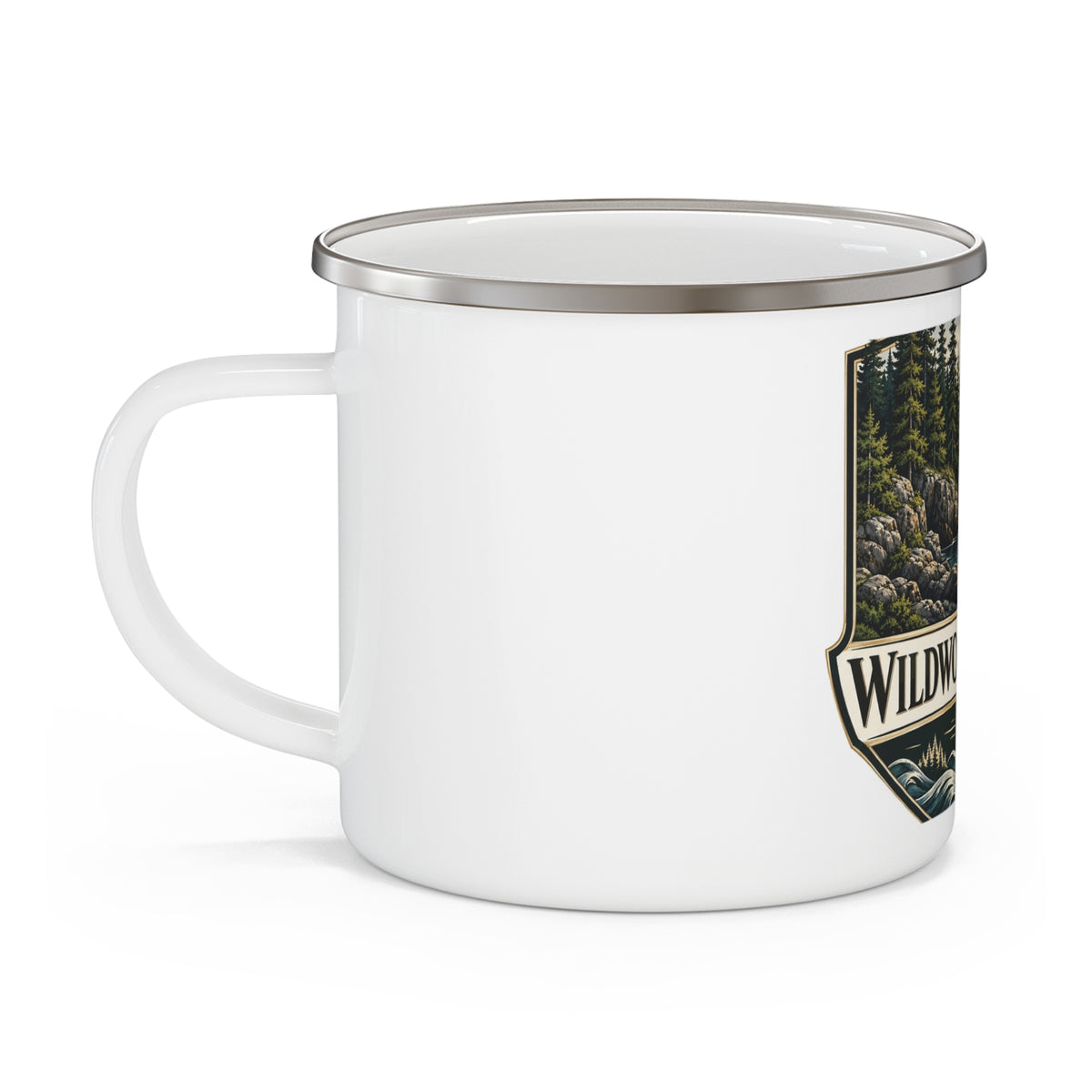 Wildwood & Wharf Harbor Shield Camp Mug
