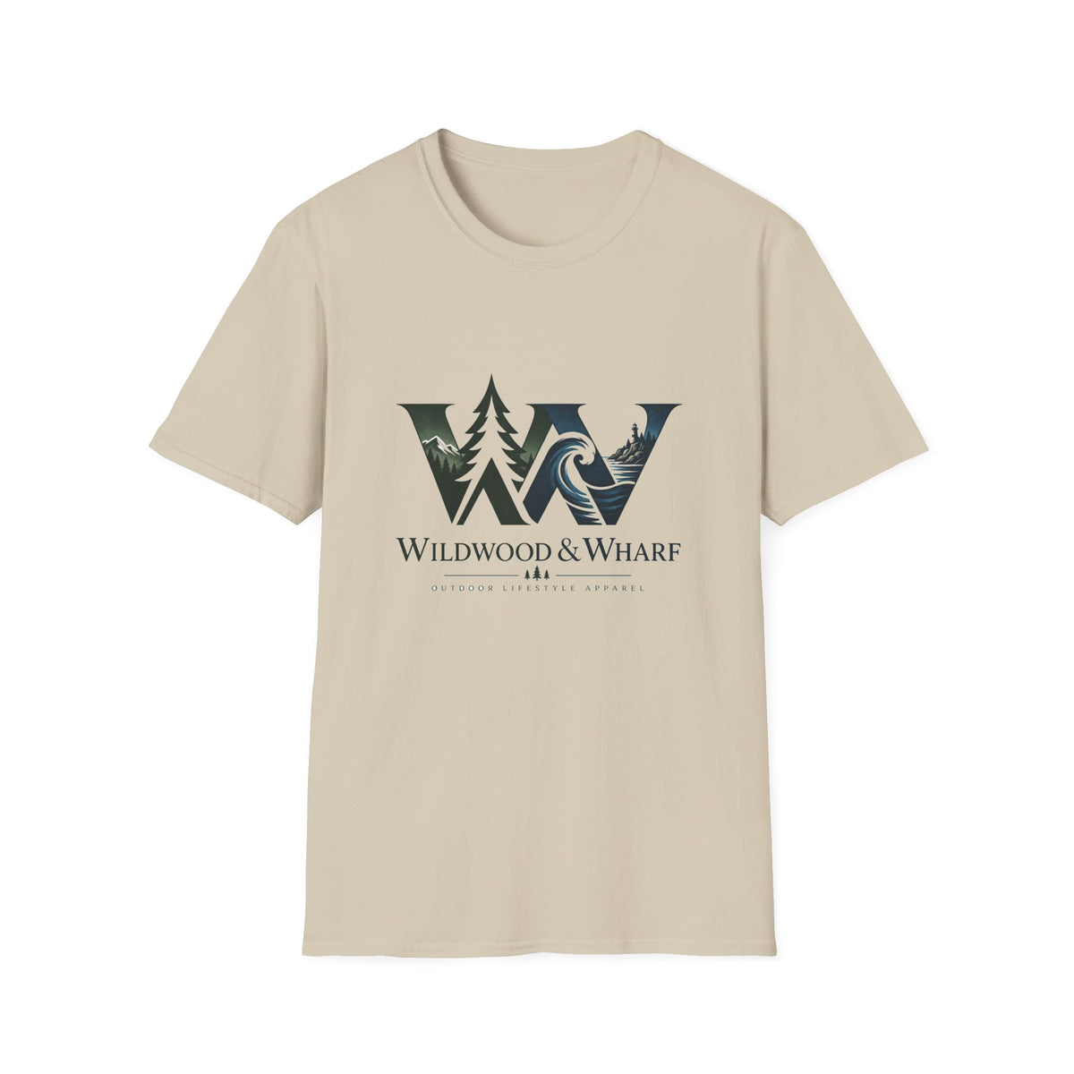 Wildwood & Wharf Wave Tee