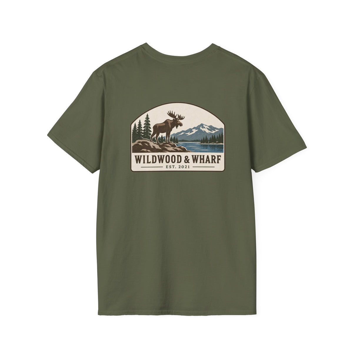 Wildwood & Wharf Moose Tee