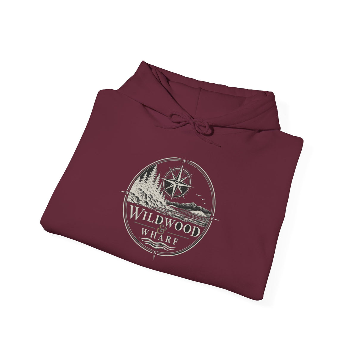 Wildwood & Wharf Hoodie - Compass