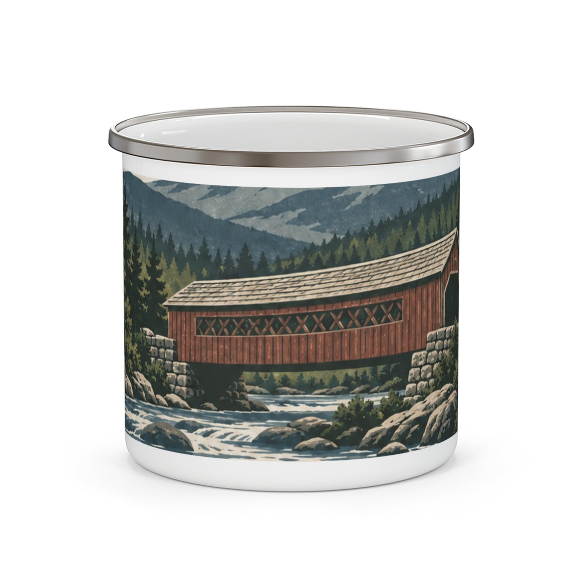 Wildwood & Wharf Covered Bridge Mug