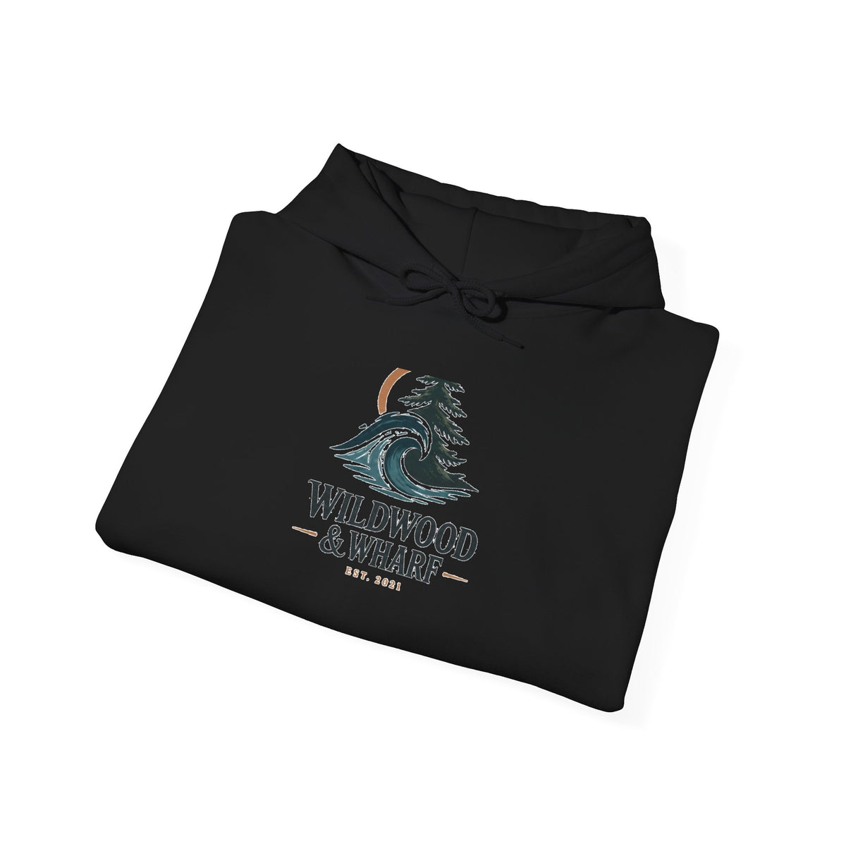 Wildwood & Wharf Pine Wave Hoodie
