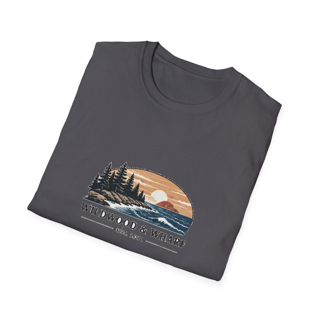Wildwood & Wharf Coastal Sunset Tee