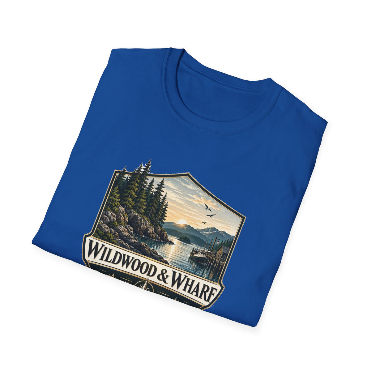 Wildwood & Wharf Harbor Shield Tee