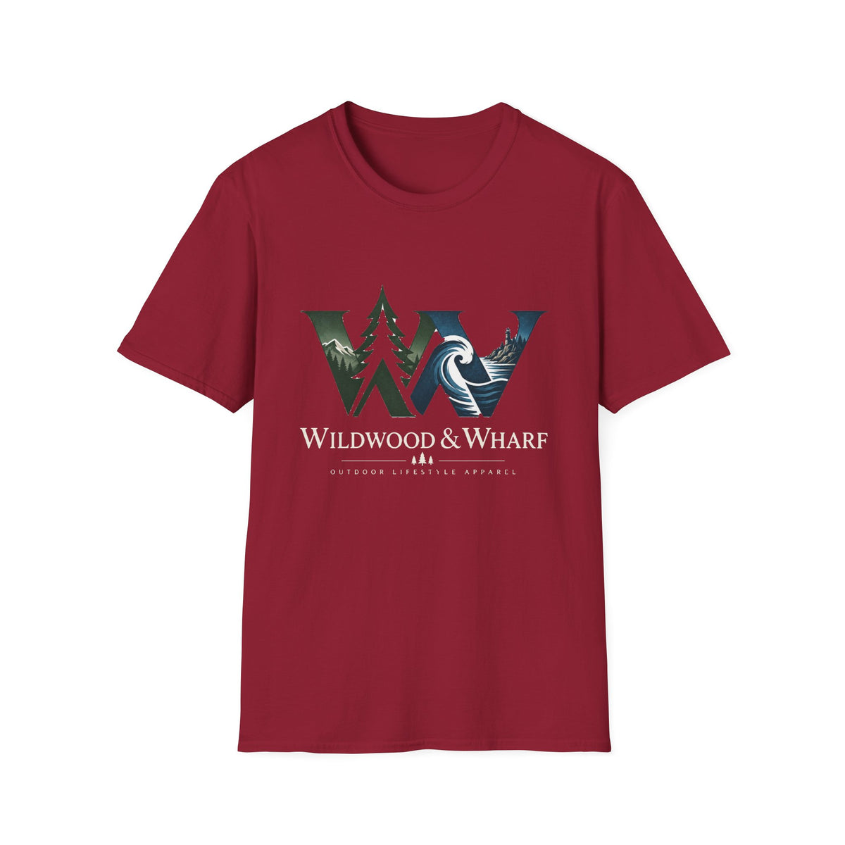Wildwood & Wharf Mountain Wave WW Tee