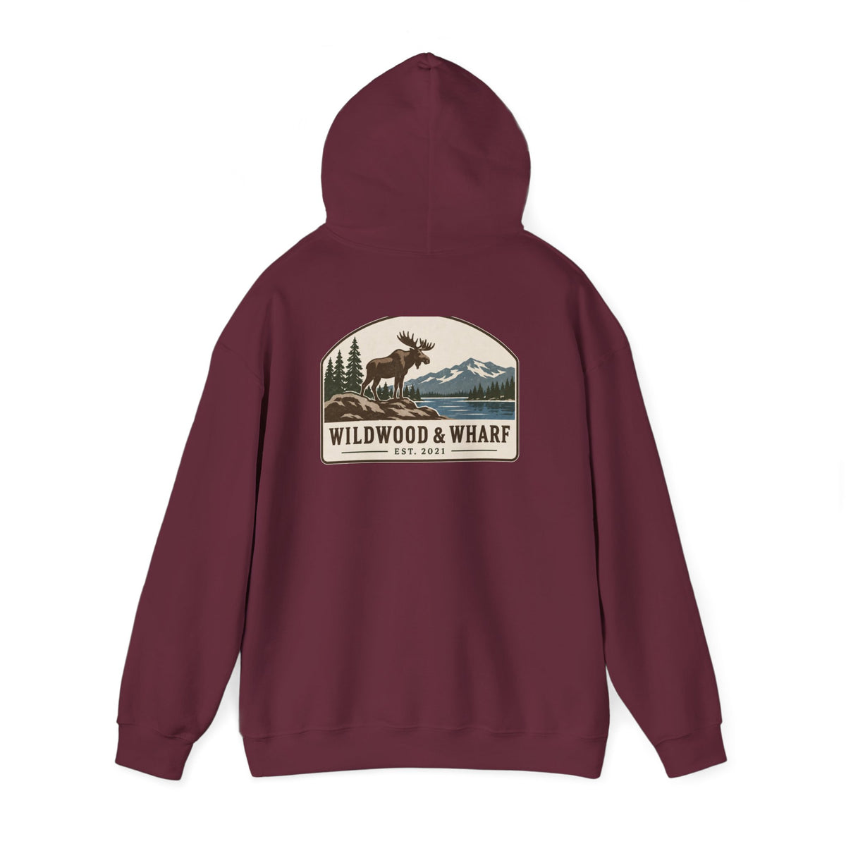 Wildwood & Wharf Moose Hoodie