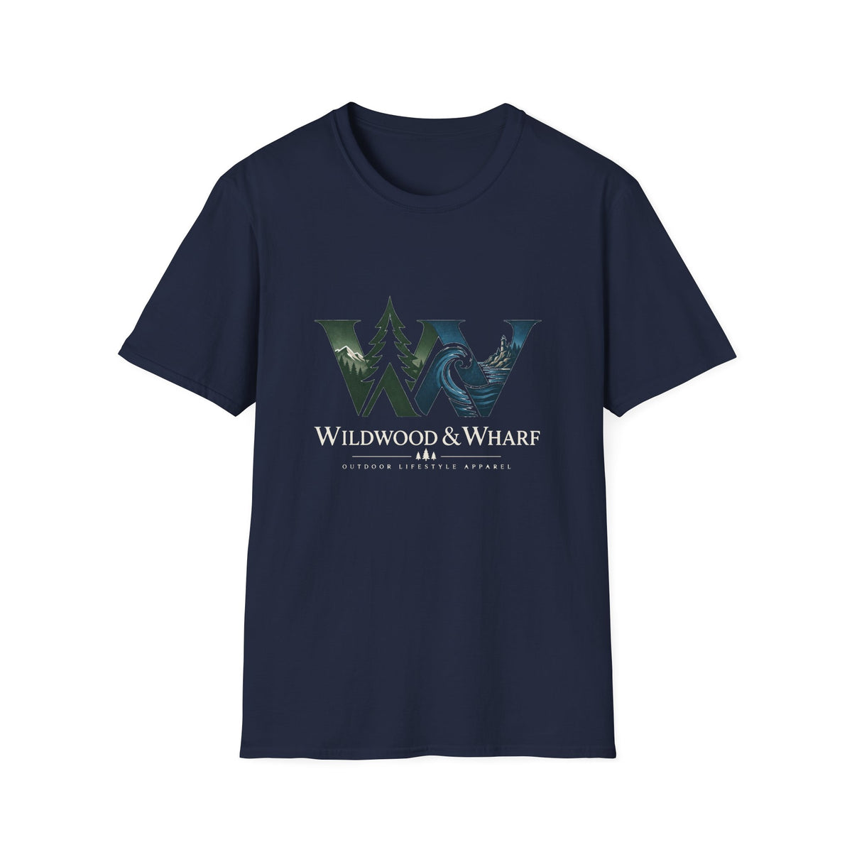 Wildwood & Wharf Wave Tee