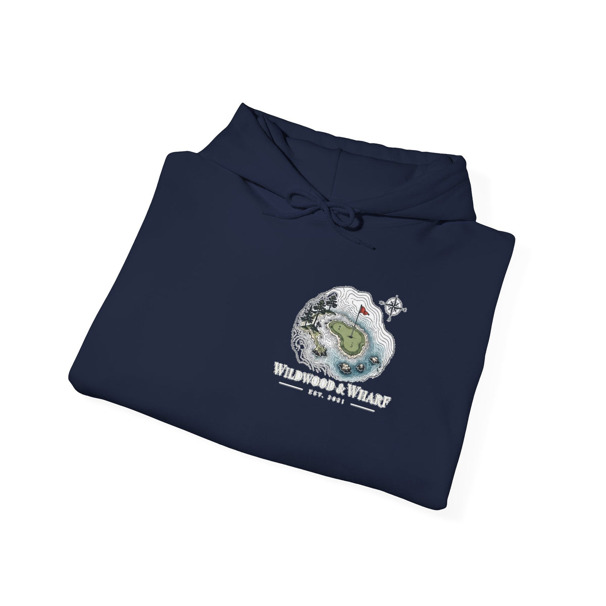 Map the Next Round Golf Hoodie