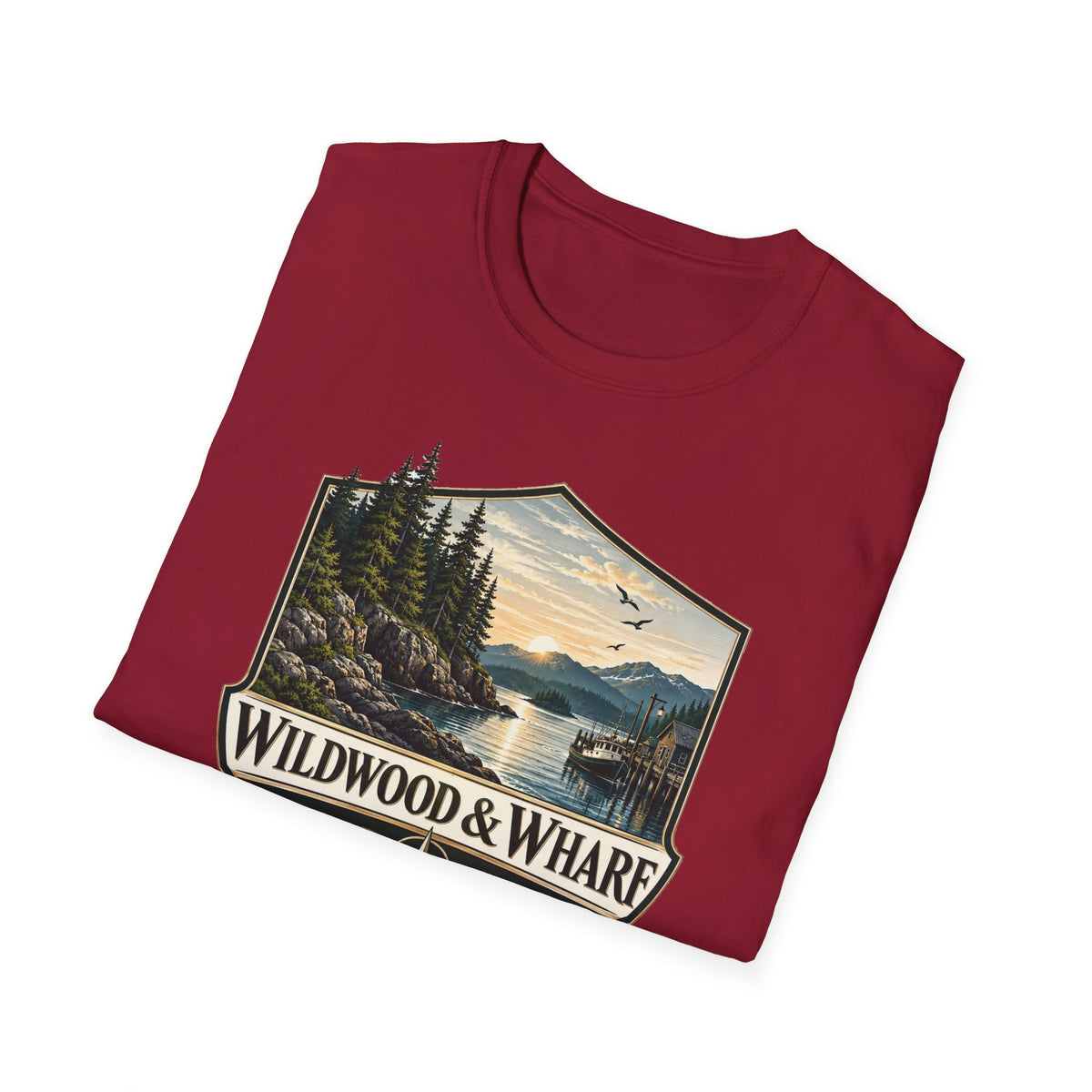 Wildwood & Wharf Harbor Shield Tee