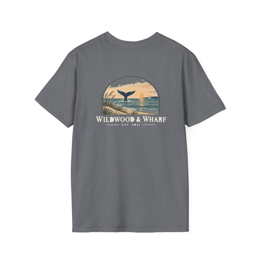 Wildwood & Wharf Whale Tail Tee